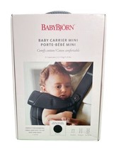 Baby Björn Baby Carrier Mini 7-25 lbs Comfy Cotton Black #021056US New I... - £51.91 GBP