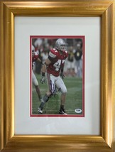 Memorabilia AJ Hawk (Red Tshirt) Hand Signed Photograph Ohio State Buckeyes Art - £77.09 GBP