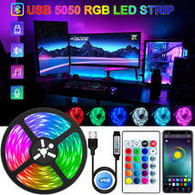 5050 Light Bar USB Bluetooth 5v Flexible LED Strip - £7.29 GBP+