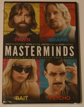 Masterminds DVD  New sealed Owen Wilson &amp; Jason Sudeikis - £3.98 GBP
