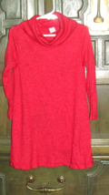 girls OLD NAVY 3T long red sweater-type dress (baby 24) - £4.53 GBP