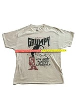 Disneyland Parks Grumpy TShirt Large Beige Not Just A Mood Its A Lifestyle - $17.81