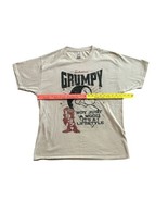 Disneyland Parks Grumpy TShirt Large Beige Not Just A Mood Its A Lifestyle - $17.81