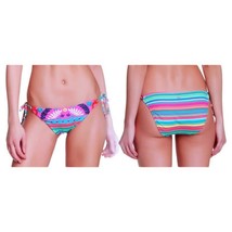 Nanette Lepore Bikini Bottom Large 12 Flora Fiesta $72 Embroidered Colorful NWT - £32.61 GBP