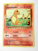 Pokemon  Charmander 60HP 2016 9/108 Basic Used Condition Fire Type - £35.39 GBP