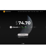 Cryptocurrency WordPress Theme - $1,283.64 MXN