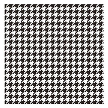 6.5&quot; x 6.5&quot; Disposable White Napkins With Houndstooth Design Hand Towels 220pack - £39.11 GBP