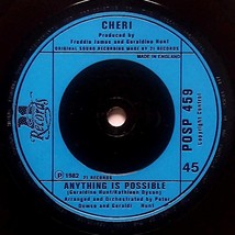 Cheri - Murphy&#39;s Law / Anything is Possible [7&quot; 45 rpm Single] UK Import 1982 - £2.71 GBP