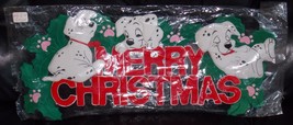 Disney 101 Dalmatians &quot;Merry Christmas&quot;  Door Decoration - £31.96 GBP