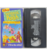 Winnie the Pooh Pooh Friendship Clever Little Piglet (VHS, 1997) - $11.56