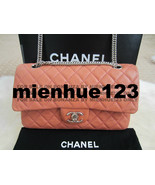 Chanel 08p Glazed Lambskin Medium Classic Flap Silver Bijoux Chain - $4,099.00