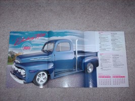 2007 Summit Racing &quot;Blueberry Hill&quot; &#39;51 Ford F-1 Two month Calendar/Poster - £7.59 GBP