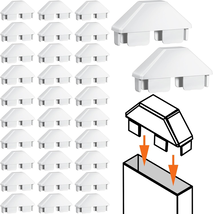 32 Packs White Vinyl Picket Fence Caps 7/8&quot; X 3&quot; Vinyl Picket Fence Caps... - €39,94 EUR