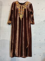 Fiona Lissa Women Maxi Dress Size L Brown - £22.61 GBP