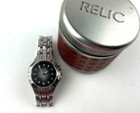 Relic Wet Unisex Watch ZR11622 350608 Tin Can 50M Water Resistant Black ... - $27.71