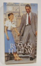 Roman Holiday Audrey Hepburn Gregory Peck Classic Movie VHS - £6.05 GBP
