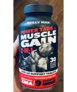 Bully Max 2-In-1 Muscle Builder Power 30 Tabs for Puppies &amp; Adult Dogs E... - $23.36