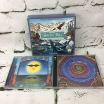 Relaxing Easy Listening Spa Music CDs Lot Of 3 Glacier Bay Spiral Nature Guitar - £6.32 GBP