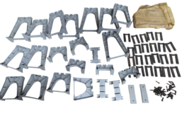 Lionel 110 Trestle Set (22pc) w/ Instructions and 22 Tie Channels &amp; ORIG... - $24.70