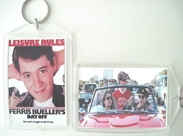 Ferris Bueller&#39;s Day Off Key Chain Matthew Broderick John Hughes Mia Sara Sloane - £6.28 GBP