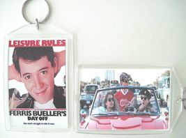 FERRIS BUELLER&#39;S DAY OFF KEY CHAIN MATTHEW BRODERICK JOHN HUGHES MIA SAR... - $7.99