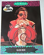 Trading Cards -1991 ProSet MusiCards - YO! MTV RAPS - SLICK RICK (Cd#142) - $8.00
