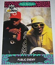 Trading Cards -1991 ProSet MusiCards - YO! MTV RAPS - PUBLIC ENEMY (Card... - £5.96 GBP