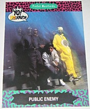 Trading Cards -1991 ProSet MusiCards - YO! MTV RAPS - PUBLIC ENEMY (Card... - $8.00