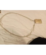 US Navy dog tag with beaded chains - $20.56