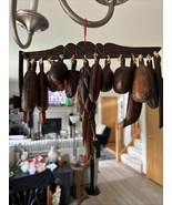 VTG MCM  Hanging Kitchen Wood Fruit &amp; Vegetables Mid Century Modern Decor - $1,895.26 MXN