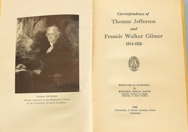 Davis, Correspondence Of Thomas Jefferson And Francis Gilmer - 1931 1st/1st - £39.82 GBP