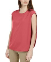 MSRP $60 Alfani Inverted Petal-Back Top Pink Size XL (Small Stains) - £14.92 GBP