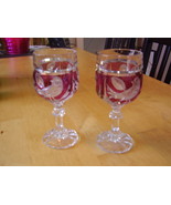 Hofbauer Red Byrd Wine Glasses - $75.00