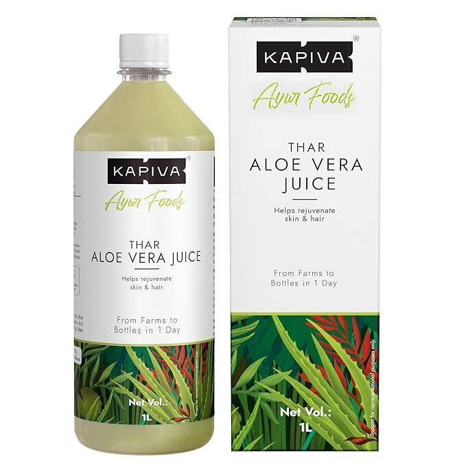 Aloe Vera Juice (With Pulp) Rejuvenates Skin &amp; Hair Made Within 4 Hours ... - $41.57