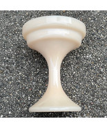 Westmoreland Peach Milk Glass Vintage Pedestal Stand Votive Candle Holder - £18.28 GBP