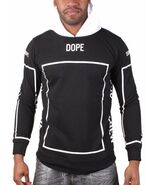 Dope Couture Blanco y Negro Bougie Tripulante Chándal Suéter con Capucha... - $78.98 CAD