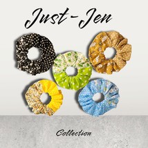 Scrunchie 5pc Colorful Two-Toned  Set - $14.99