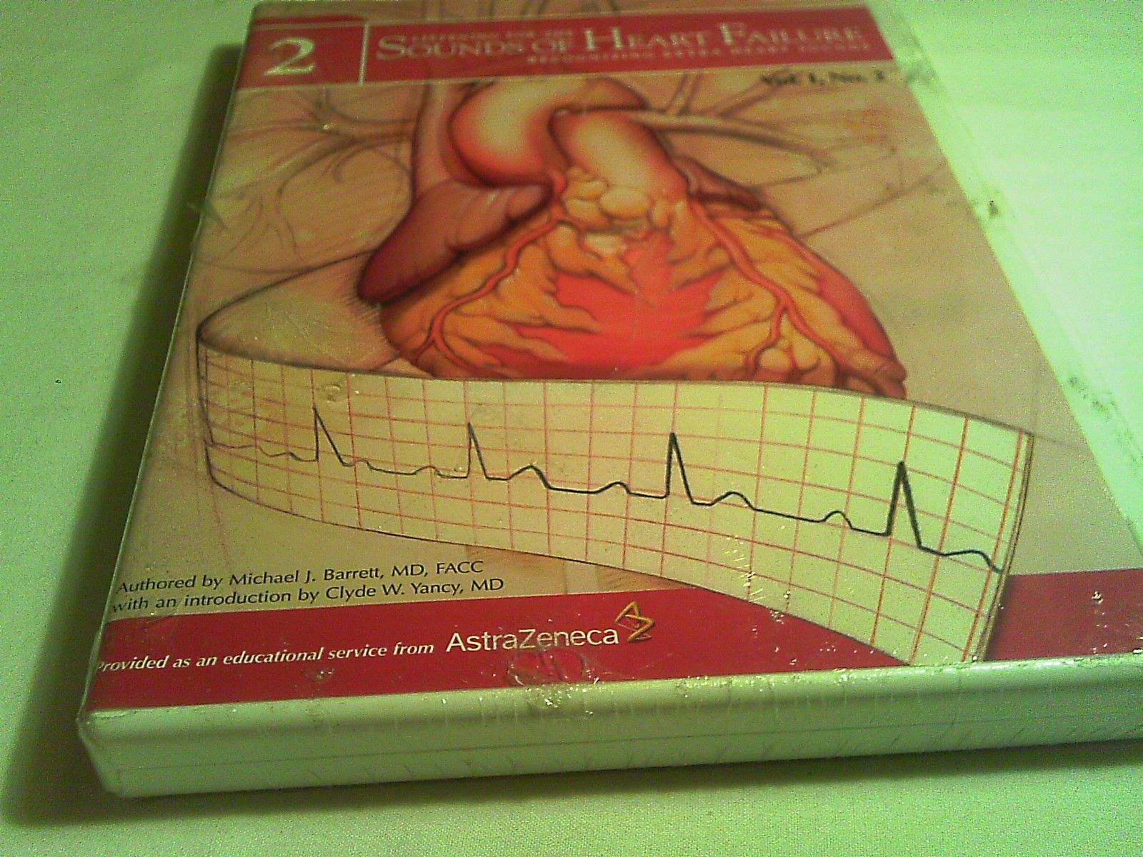 [H2] *SCARCE* CD SOUNDS OF HEART FAILURE Vol 1 #2 Recognizing Extra Heart Sounds - $35.88