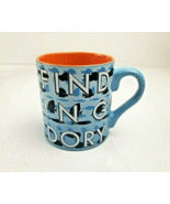 Disney Pixar Finding Dory Mug Ceramic Blue Orange Hidden Nemo &amp; Dory HTF - £12.54 GBP