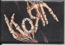Korn Skeleton Hands 2005 Fridge Magnet Official Merchandise Import - £3.97 GBP