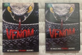 Venom The World&#39;s Most Poisonous Creatures (BBC DVD) Nature Slipcover New Sealed - £10.81 GBP