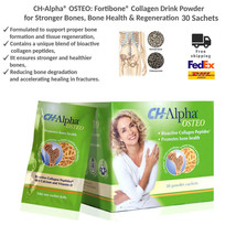 CH-Alpha Osteo Collagen Drink Powder for Stronger Bones &amp; Regeneration - £83.79 GBP