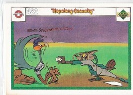 N) 1990 Upper Deck Looney Tunes Comic Ball Card #422/425 Hopalong Casual... - $1.97