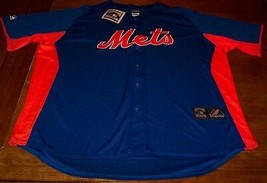 Vintage Style New York Mets Mlb Baseball Stitched Jersey 2XL Xxl New W/ Tag - £58.42 GBP