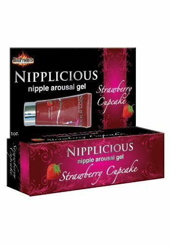 Nipplicious Nipple Arousal Gel Strawberry Cupcake 1 Ounce - $11.87