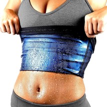 BODYSUNER Waist Trainer Trimmer Sweat Belt Band for Women Lower Belly Fa... - £12.52 GBP+