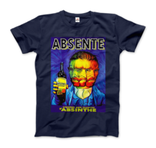 Absente, Vintage Absinthe Liquor Advertisement with Van Gogh T-Shirt - £17.31 GBP+