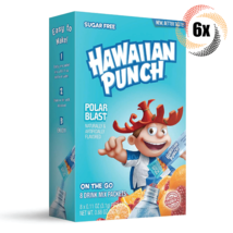 6x Packs Hawaiian Punch Polar Blast Drink Mix | 8 Singles Each | .88oz - £14.30 GBP