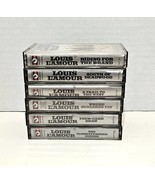 Lot of 6 Louis L&#39;Amour Western Audio Books on Cassette 1986 &amp; 1988 - $355.52 MXN