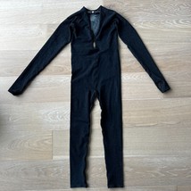 Free People Flash Forward Black Jumpsuit One Piece Sparkly XS/Small - $74.99